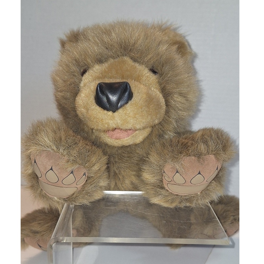 Folkmanis Folk Tales Grizzly Bear Cub Hand Puppet Brown 2138